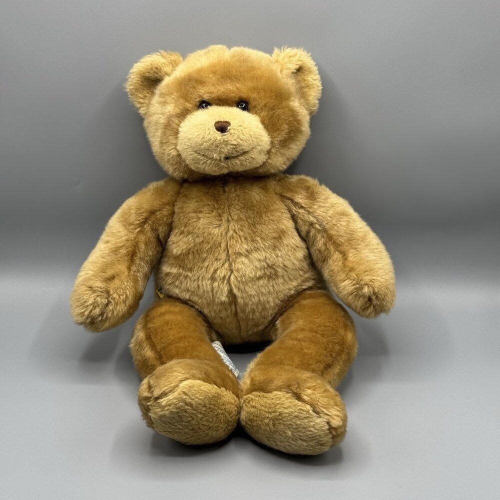 Build A Bear BAB Vintage Teddy Bear Plush Stuffed Toy 17"